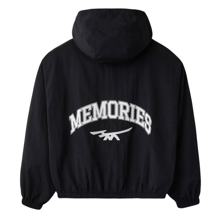 HMDD Memories Black Windbreaker Zip-Up