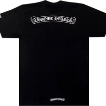 Chrome Hearts Scroll Logo Pocket Tee Black