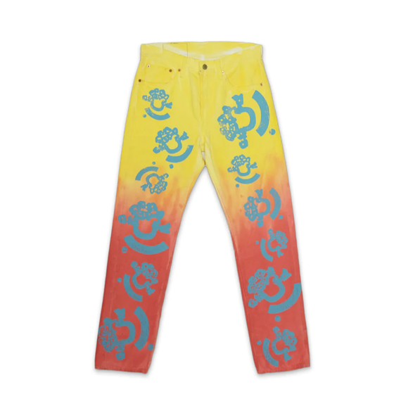 Denim Tears Yellow BSTROY Jeans (PREOWNED)