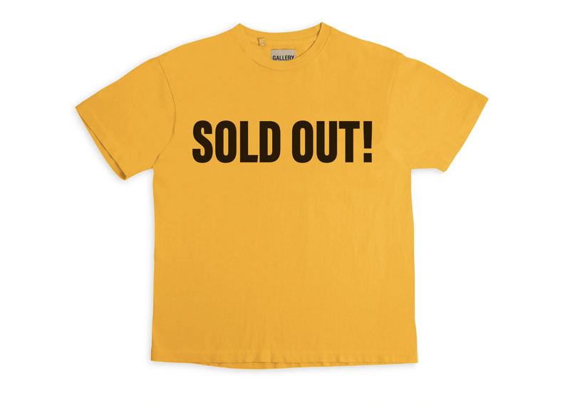 Gallery Dept. Gold Sold Out Tee