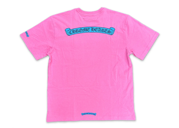 Chrome Hearts Pink Scroll Tee (Worn 1x)